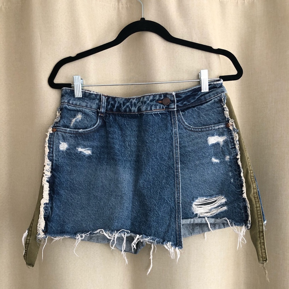 Zara Z1975 denim skort